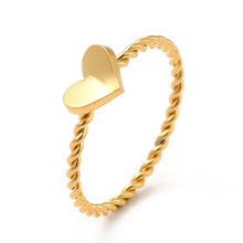 Cargar imagen en el visor de la galería, Dainty Heart Ring
