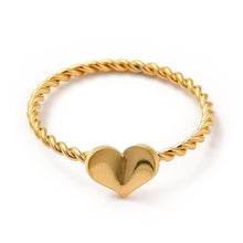 Cargar imagen en el visor de la galería, Dainty Heart Ring
