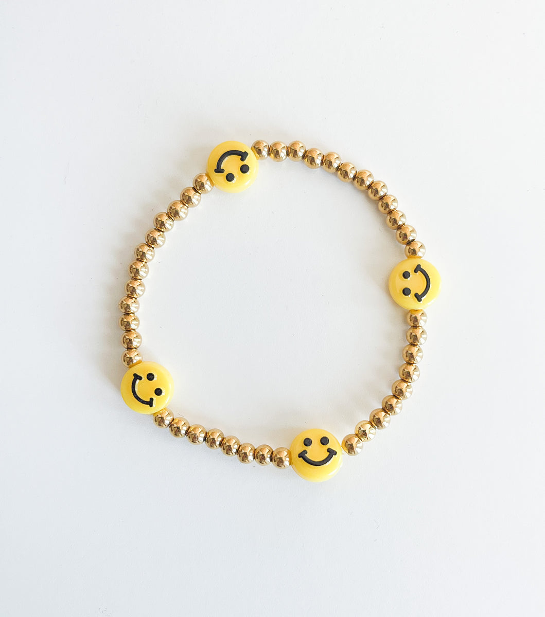 Smiley Face Bracelet – THE TRENND BOUTIQUE