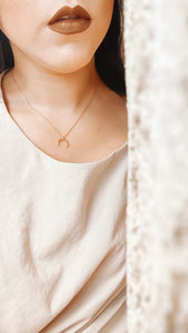 Crescent Horn Necklace